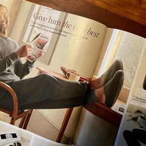 New in Box Unisex Garnet Hill brand wool slides sz 42